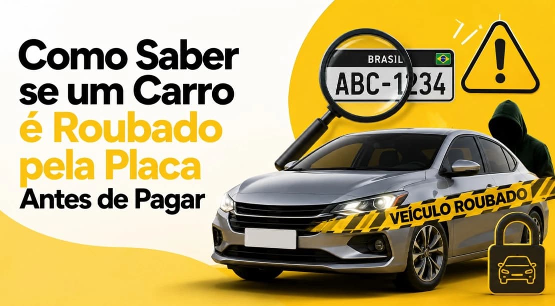 Como Saber se um Carro é Roubado pela Placa Antes de Pagar