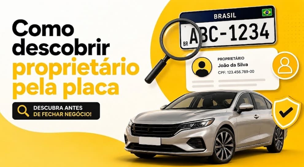 Como Descobrir o Dono do Carro pela Placa: O Que a Lei Permite